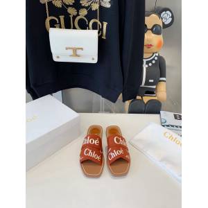 Chloe克洛伊2022春夏最新款拖鞋女士涼拖鞋 dx3638